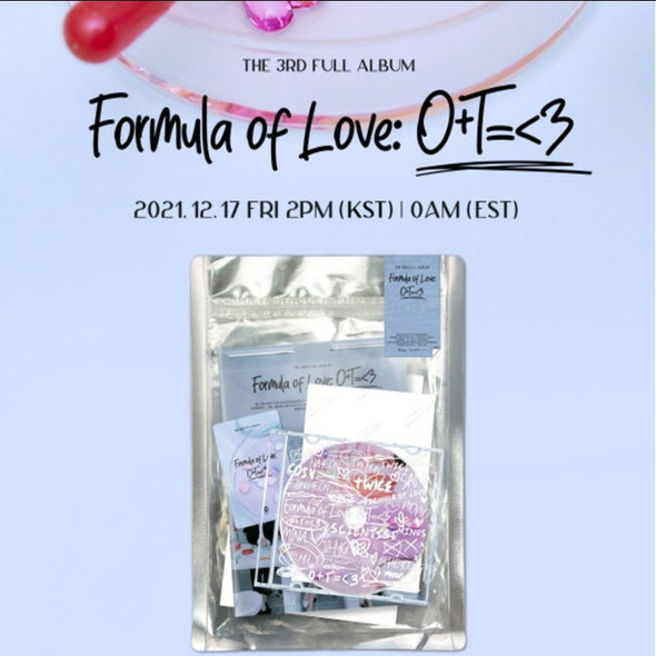 TWICE - Album Vol. 3 - FORMULA OF LOVE - Result File - Kpop Music 사랑해요
