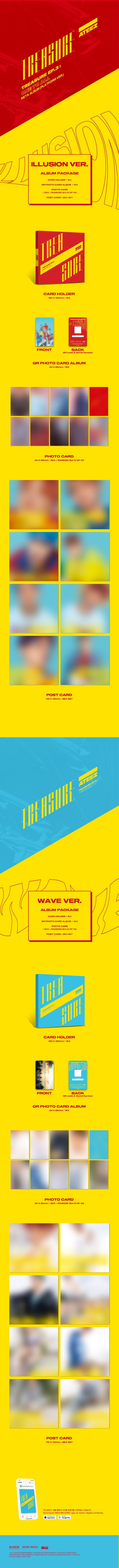 ATEEZ [TREASURE EP.3 : One To All] META ALBUM - Platform - Kpop Music 사랑해요
