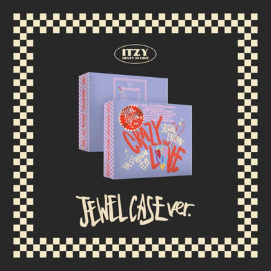 ITZY - Album Vol. 1 - CRAZY IN LOVE - Jewel case - Kpop Music 사랑해요