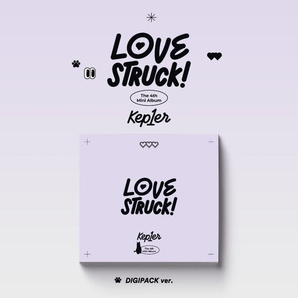 KEP1ER - Mini Album Vol.4 - [LOVESTRUCK!] Digipack - Kpop Music 사랑해요