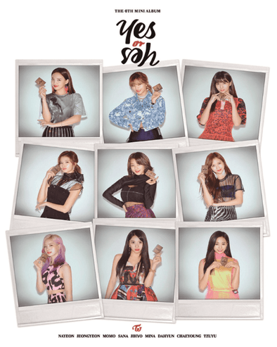 TWICE - 6th mini Album - RE-RELEASE- YES OR YES - Kpop Music 사랑해요