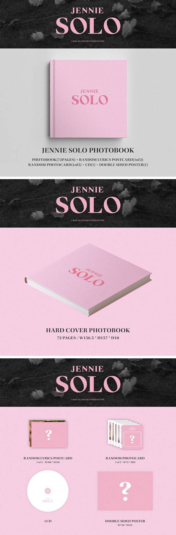 [BLACKPINK] JENNIE SOLO - 1st Single album - Kpop Music 사랑해요