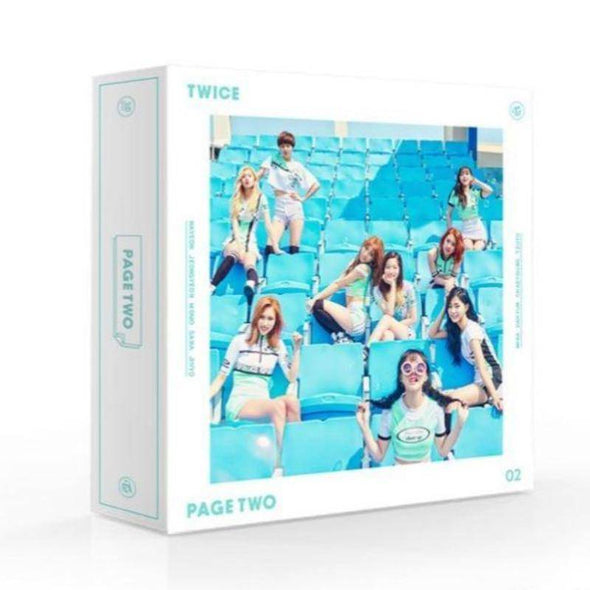 TWICE - Mini Album Vol. 2 - PAGE TWO﻿ (Mint & Pink version) - Kpop Music 사랑해요
