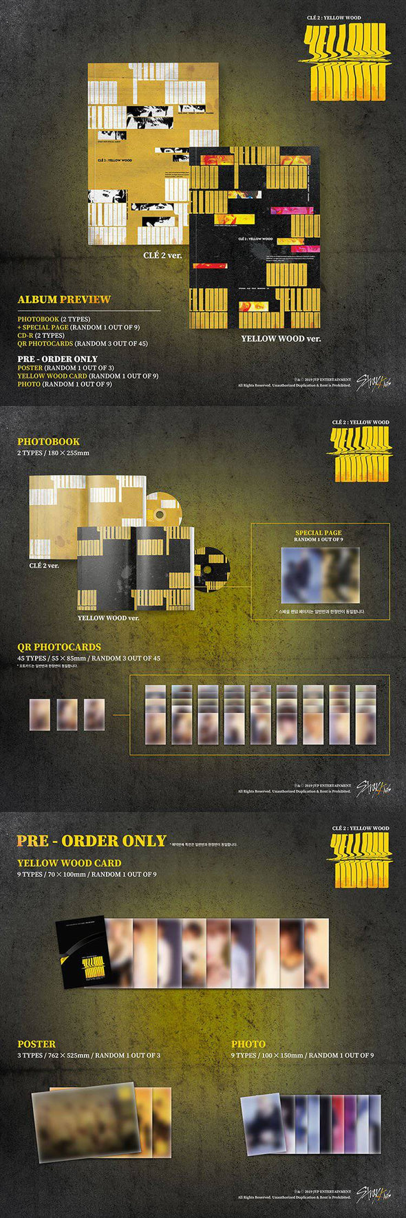 STRAY KIDS - [Cle 2 : Yellow Wood] Special Album - Kpop Music 사랑해요