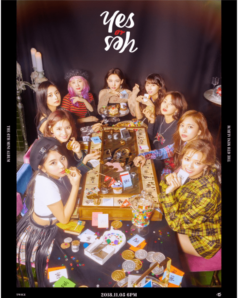 TWICE -Mini Album Vol.6 - YES OR YES - A (Black cover)