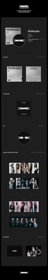 LE SSERAFIM - Mini Album Vol. 1 - [FEARLESS] Monochrome Bouquet - Kpop Music 사랑해요