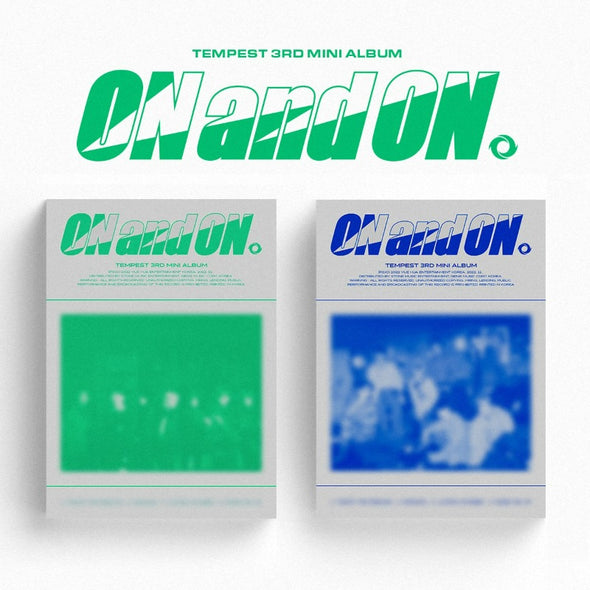 TEMPEST - Mini Album Vol.3 - [ON and ON] - Kpop Music 사랑해요